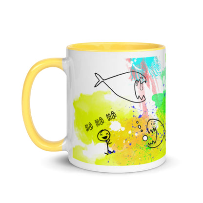 Mug with Color Inside - Doodles - LucyKay store
