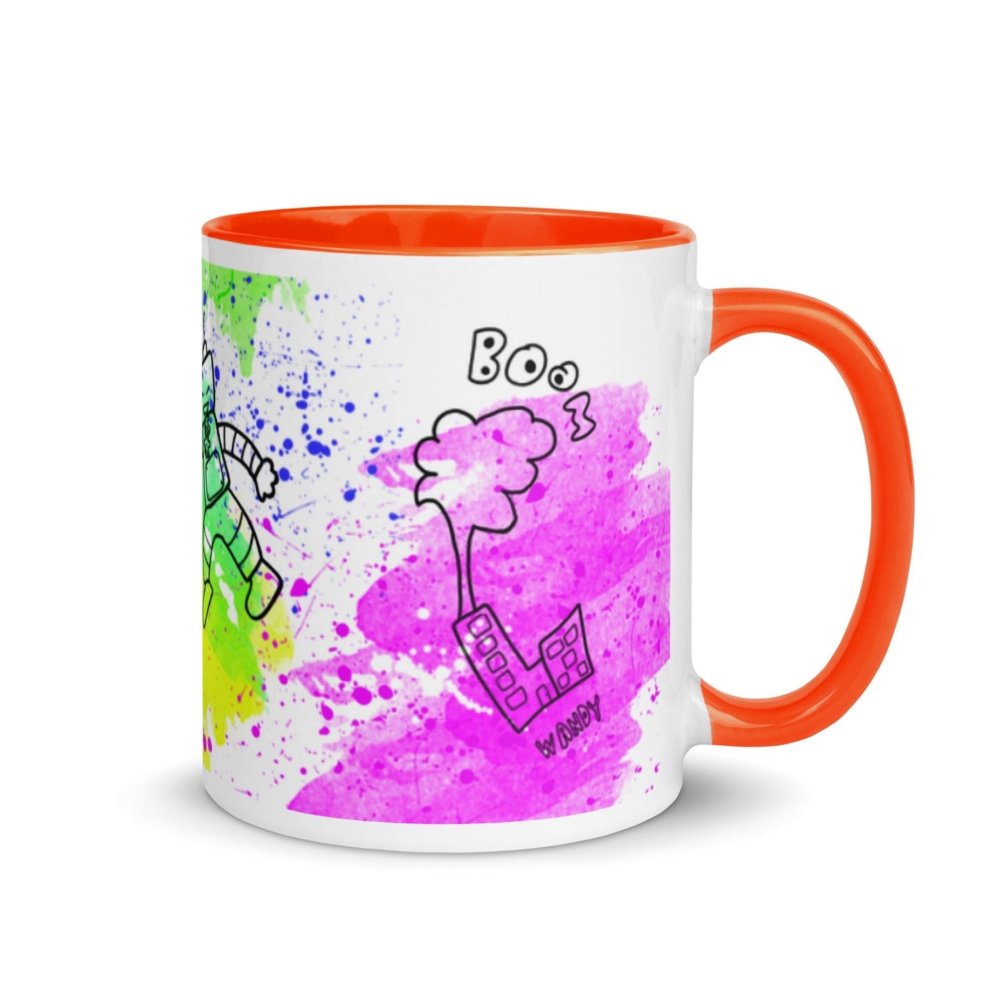 Mug with Color Inside - Doodles - LucyKay store
