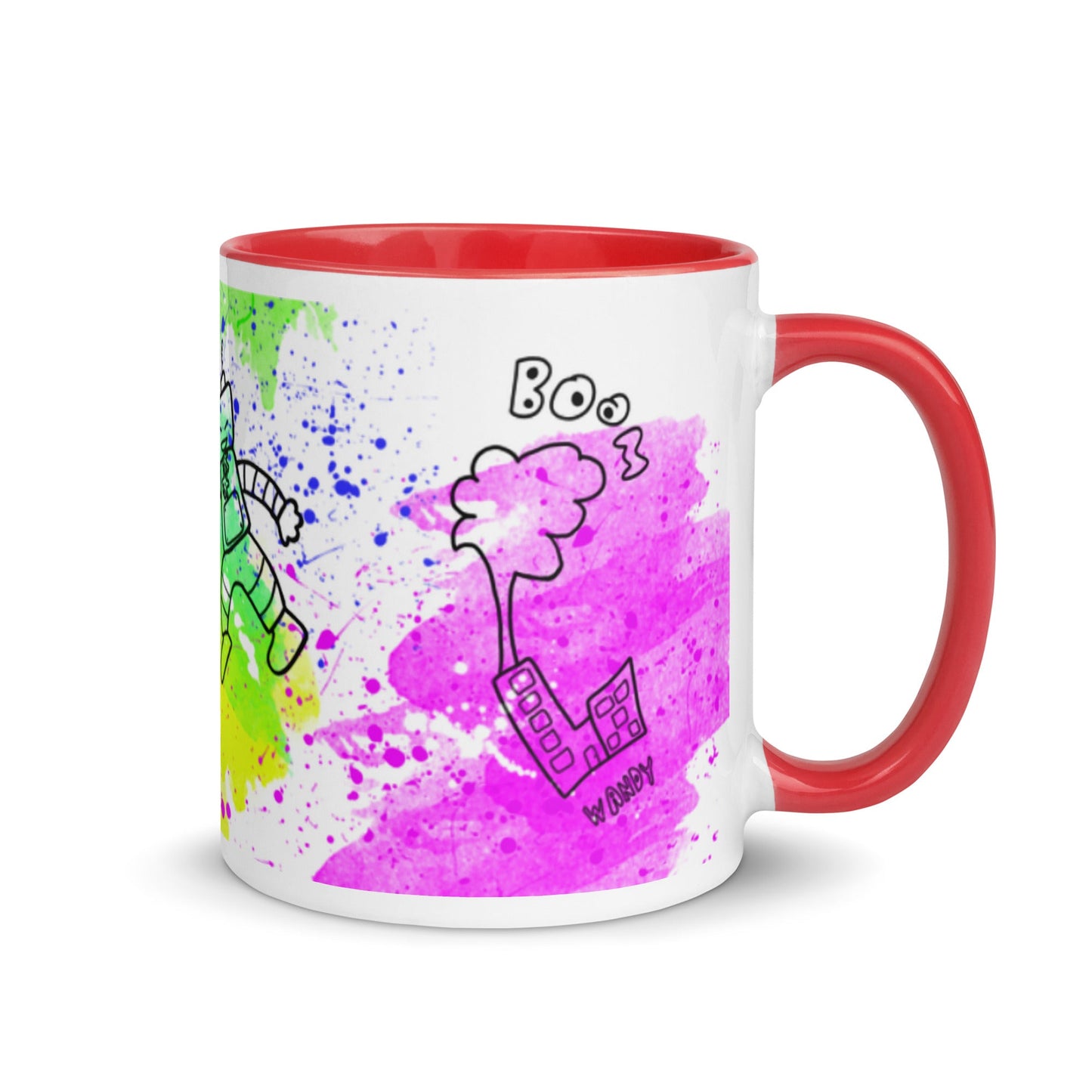 Mug with Color Inside - Doodles - LucyKay store