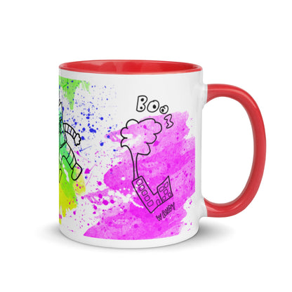 Mug with Color Inside - Doodles - LucyKay store