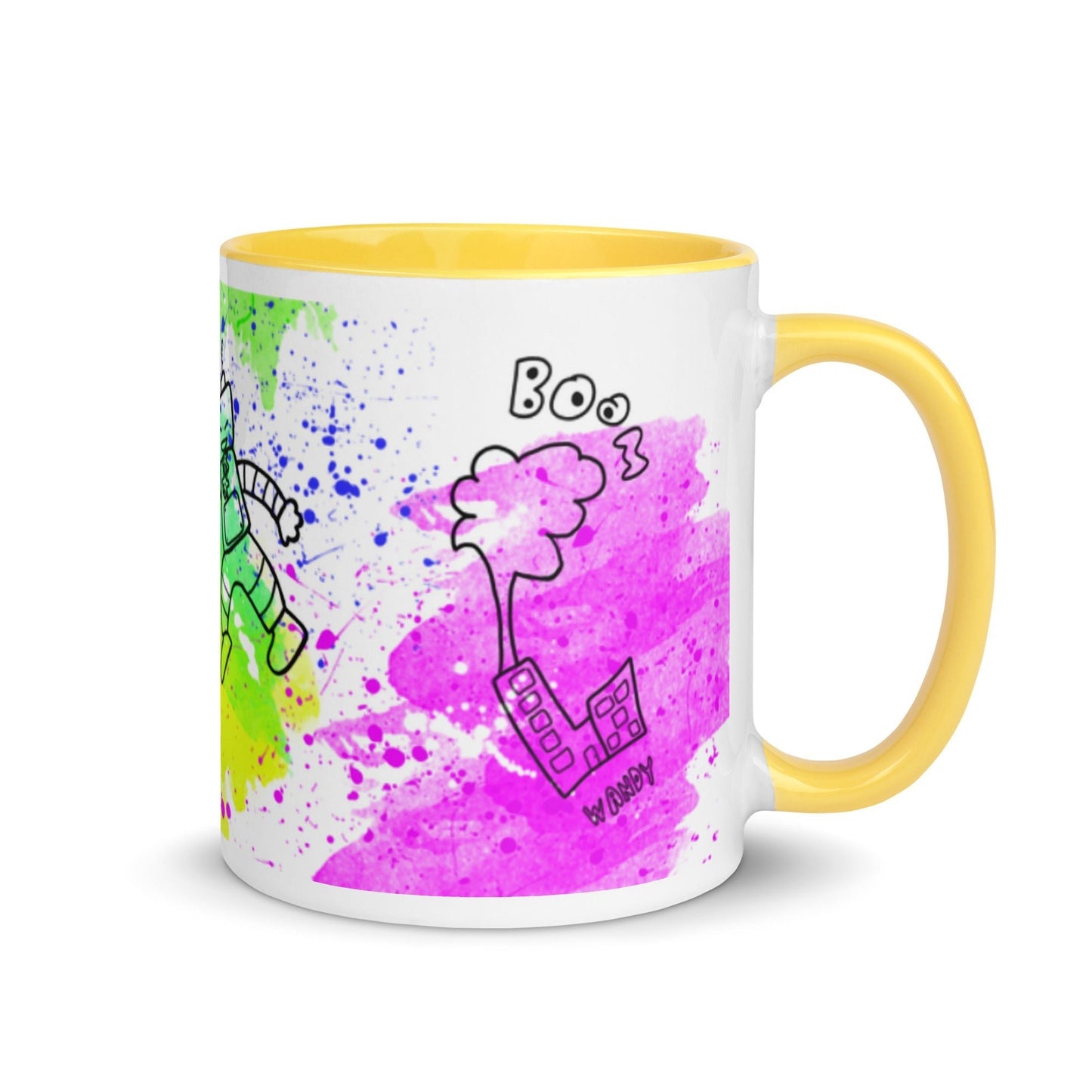 Mug with Color Inside - Doodles - LucyKay store