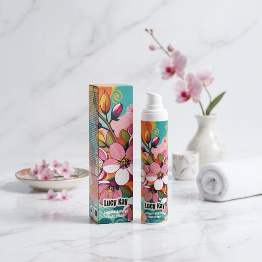 Collagen Anti - Age Night Cream | Deep Hydration & Firming with Shea & Cocoa Butter - LucyKay store