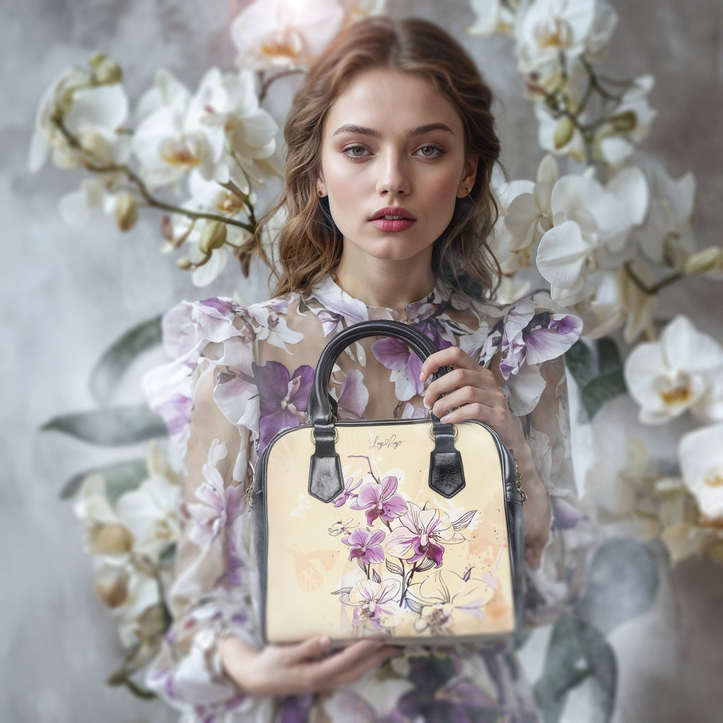 Shoulder Handbag - Orchid - LucyKay store