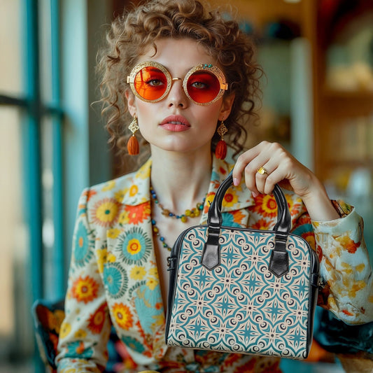 Shoulder Handbag - Vintage Elegance - LucyKay store