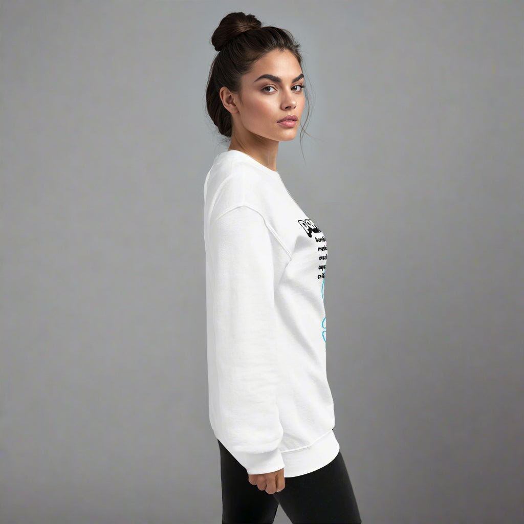 Panda Boombox Sweatshirt | Funny Music Lover Crewneck Gift - LucyKay store