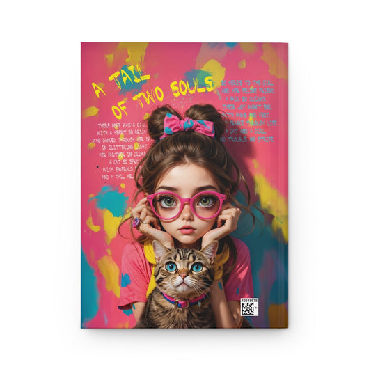 Personalized Hardcover Journal - Unique Gift for Cat Lovers, A5 - LucyKay store