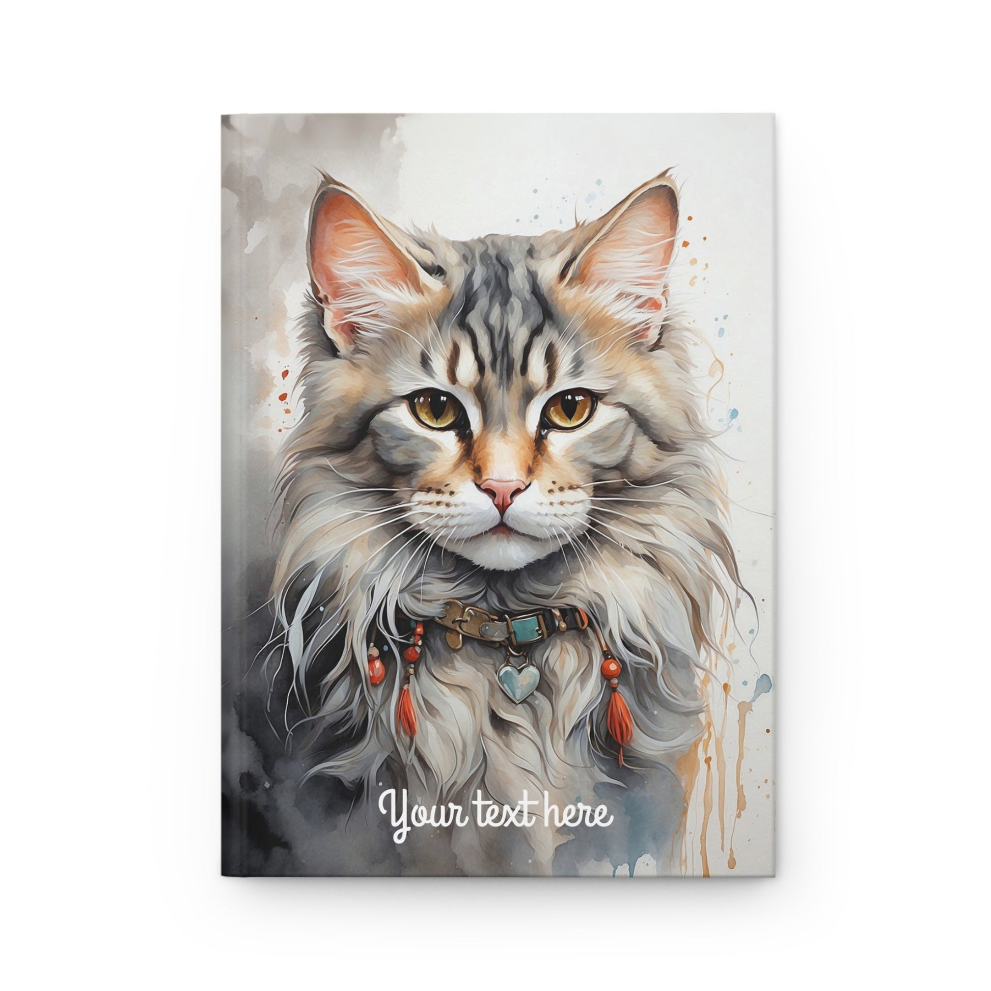 Personalized Hardcover Notebook, Custom Name Diary, A5 - LucyKay store