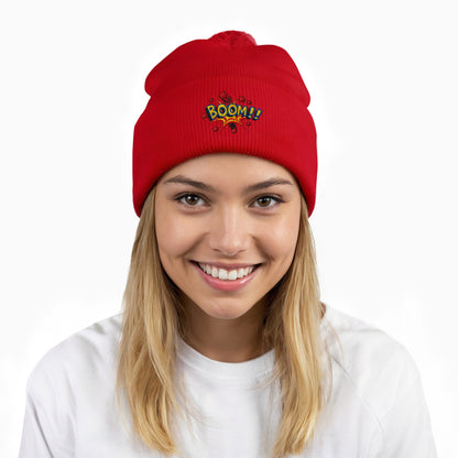 Pom - Pom Beanie - Boom - LucyKay store