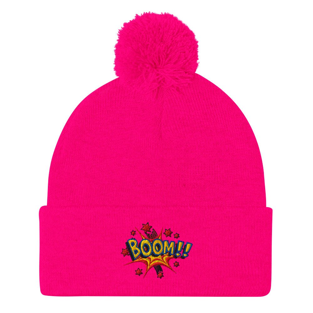 Pom - Pom Beanie - Boom - LucyKay store