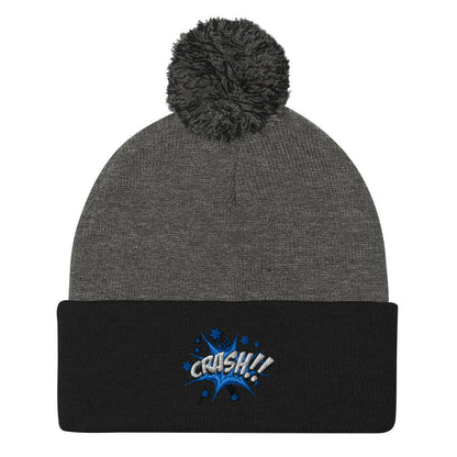 Pom - Pom Beanie - "CRASH!" - LucyKay store