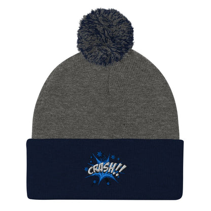 Pom - Pom Beanie - "CRASH!" - LucyKay store