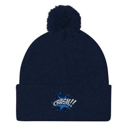 Pom - Pom Beanie - "CRASH!" - LucyKay store