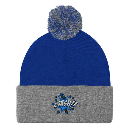 Pom - Pom Beanie - "CRASH!" - LucyKay store
