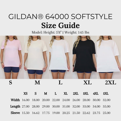 size chart t-shirt video