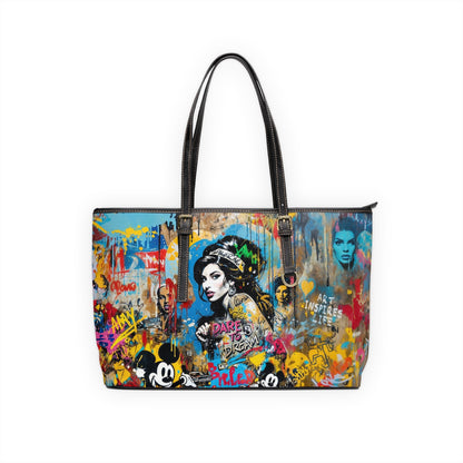 PU Leather Shoulder Bag - Amy Winehouse - LucyKay store