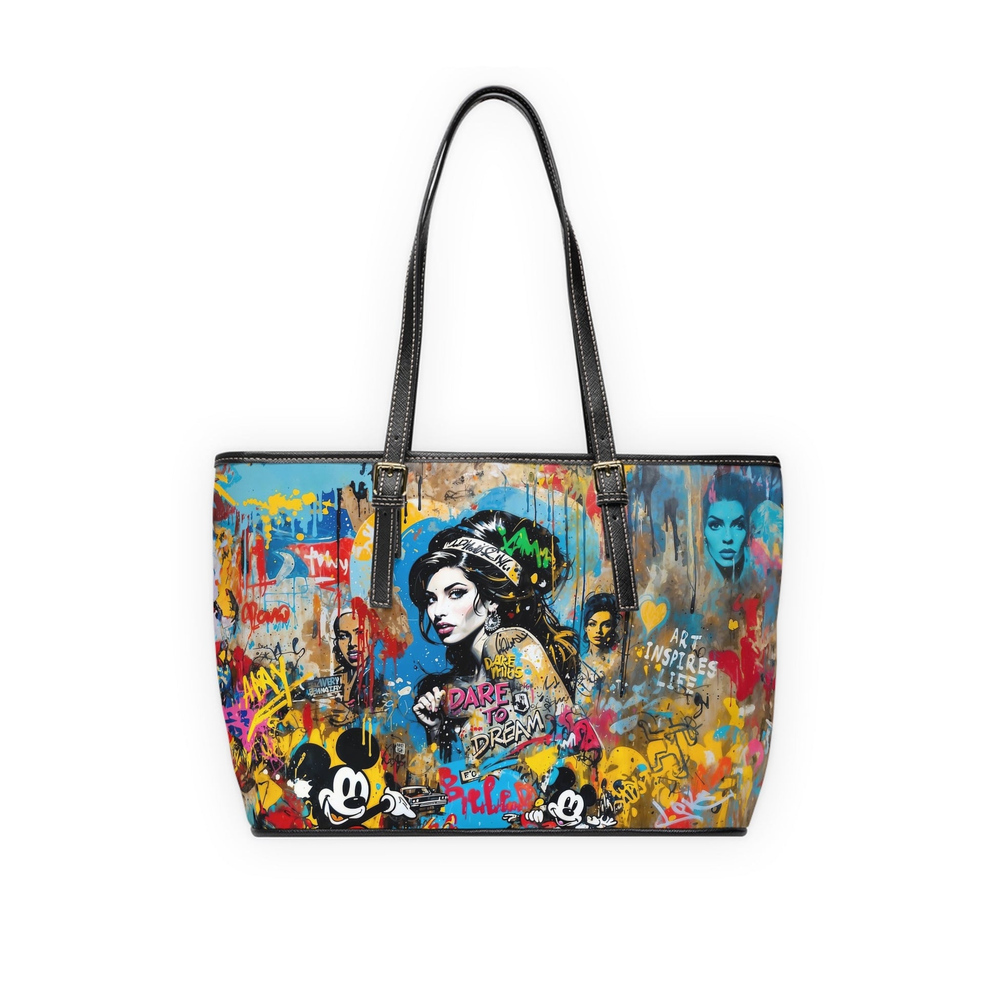 PU Leather Shoulder Bag - Amy Winehouse - LucyKay store