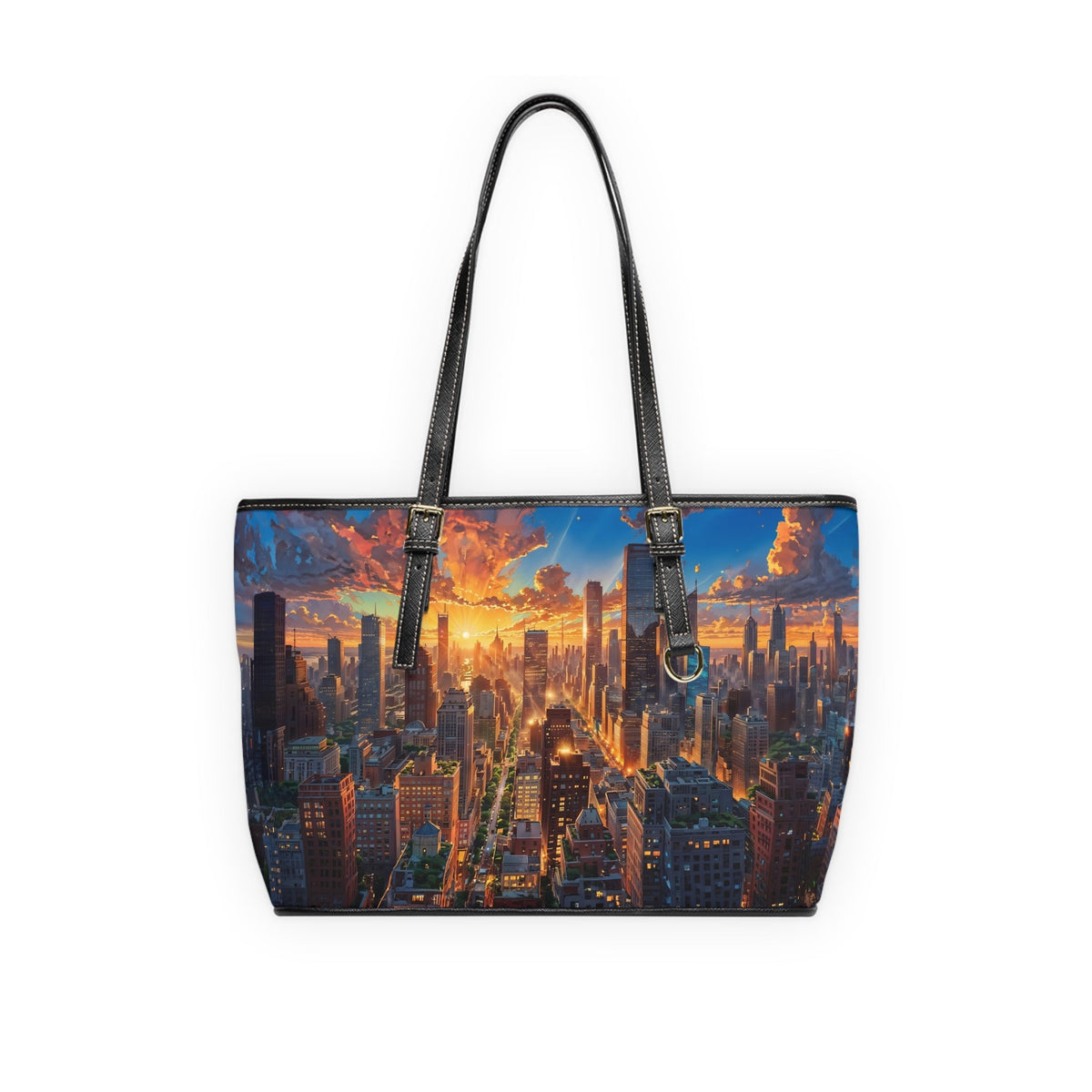 PU Leather Shoulder Bag - City - LucyKay store