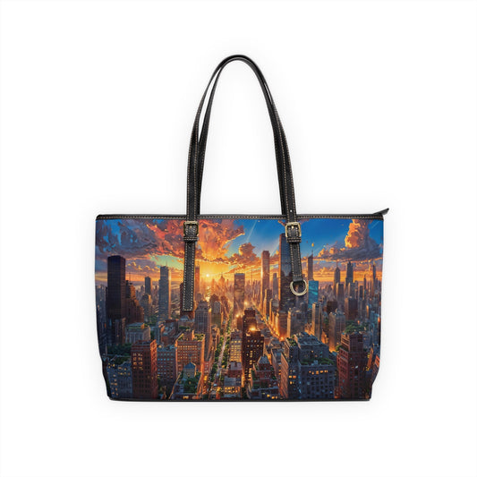 PU Leather Shoulder Bag - City - LucyKay store