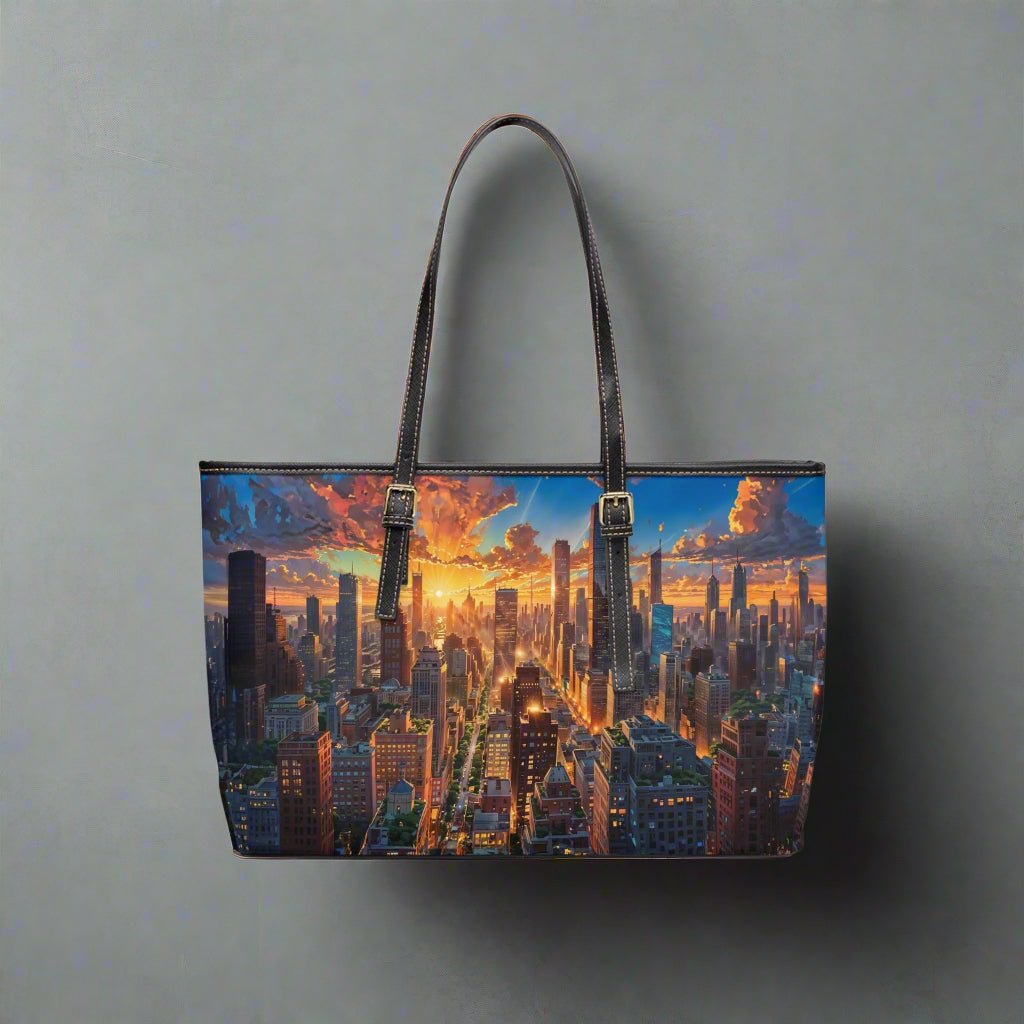 PU Leather Shoulder Bag - City - LucyKay store