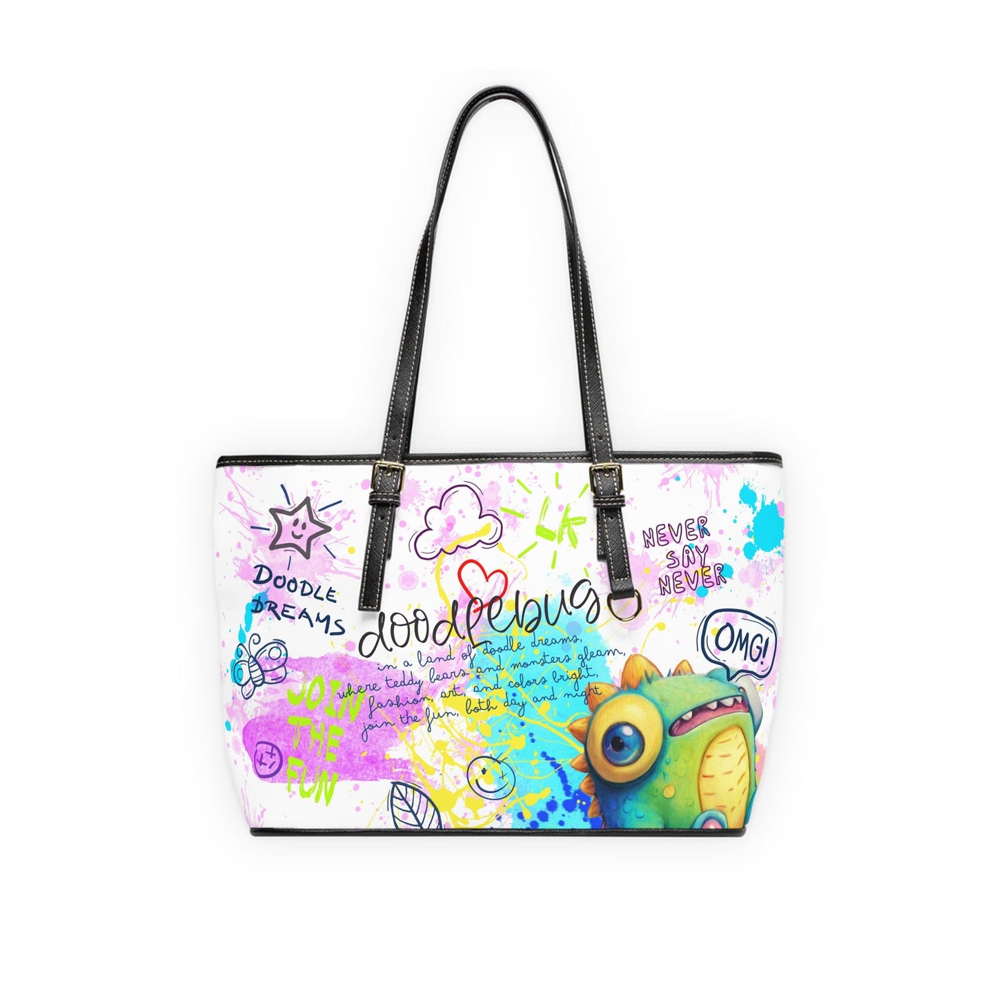 PU Leather Shoulder Bag - Doodlebug - LucyKay store