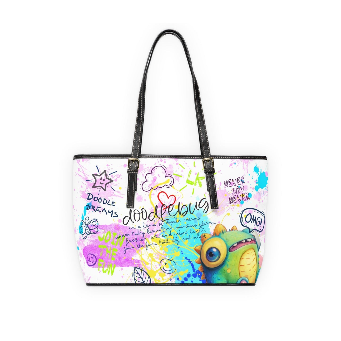 PU Leather Shoulder Bag - Doodlebug - LucyKay store