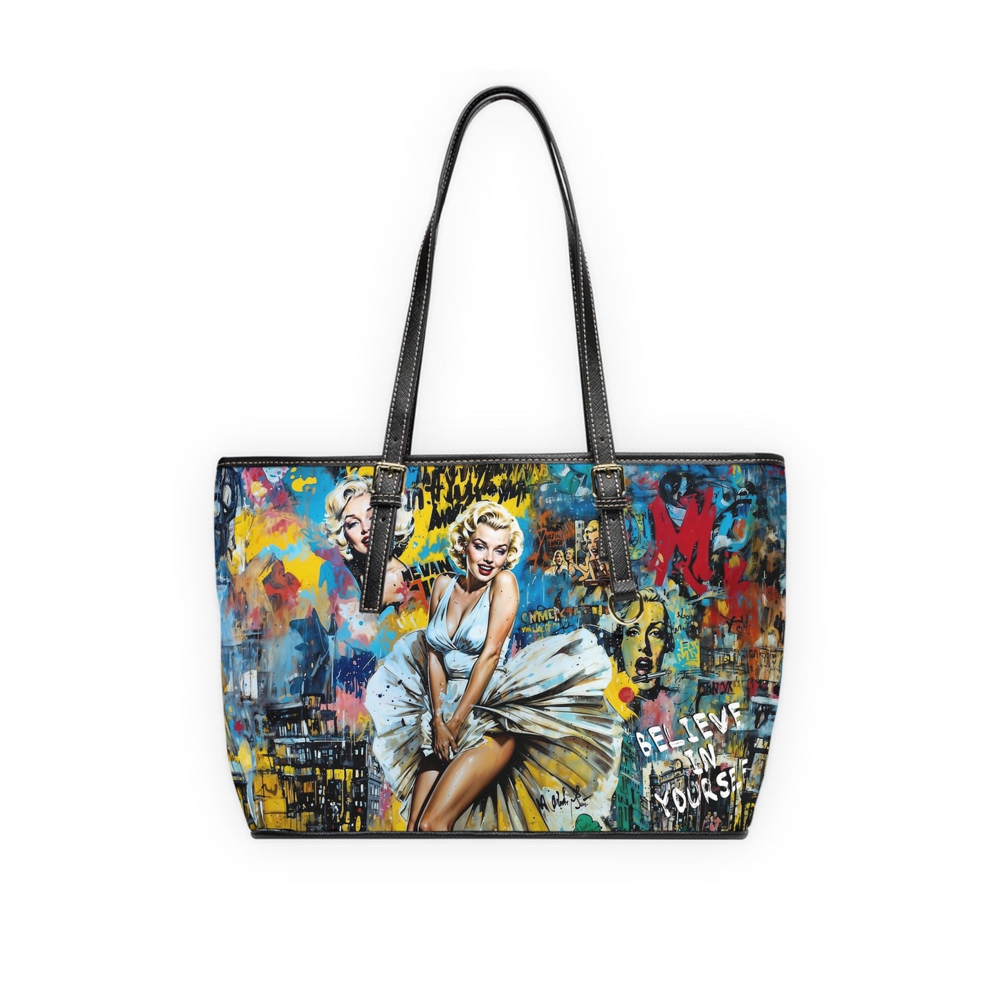 PU Leather Shoulder Bag - Marilyn Monroe - LucyKay store