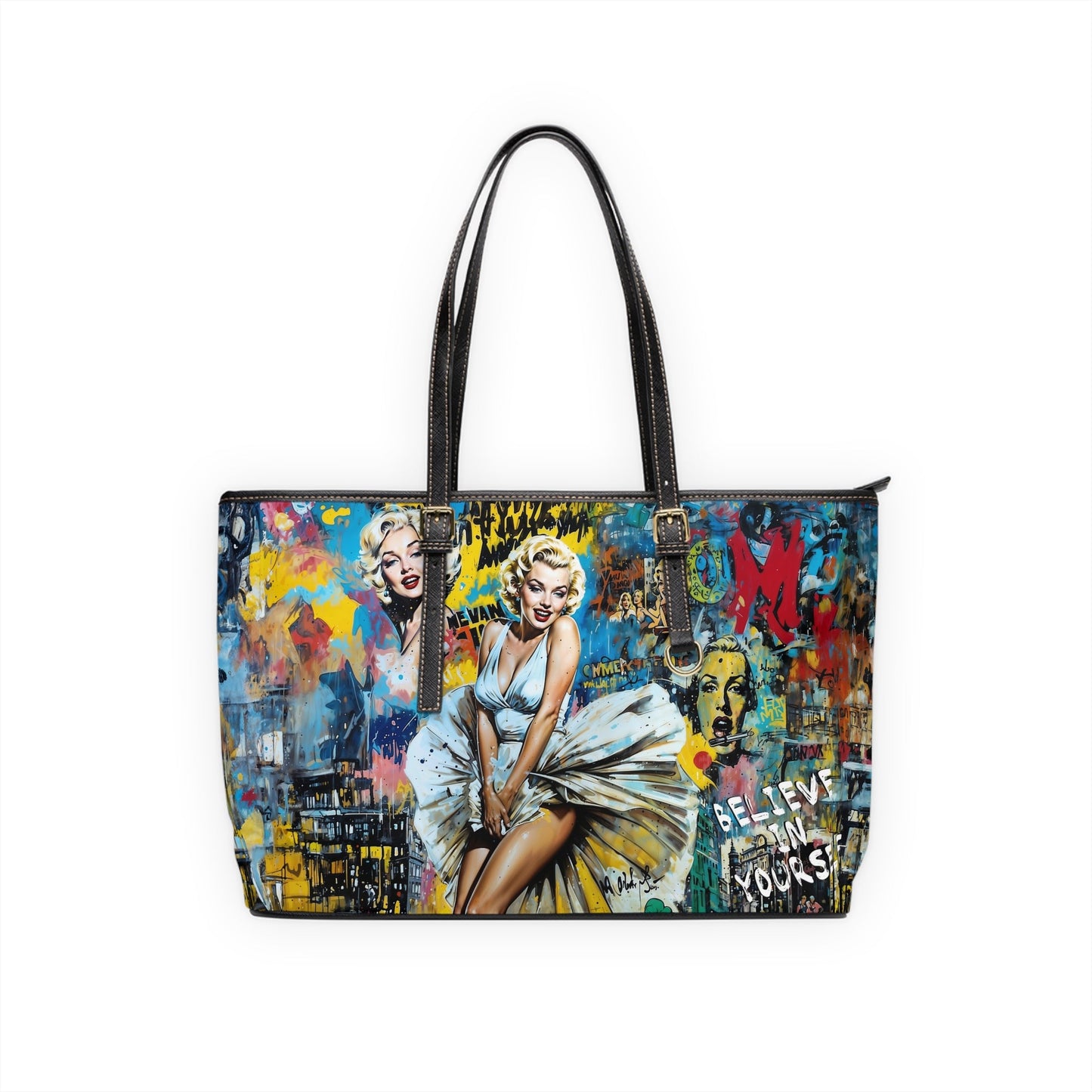 PU Leather Shoulder Bag - Marilyn Monroe - LucyKay store