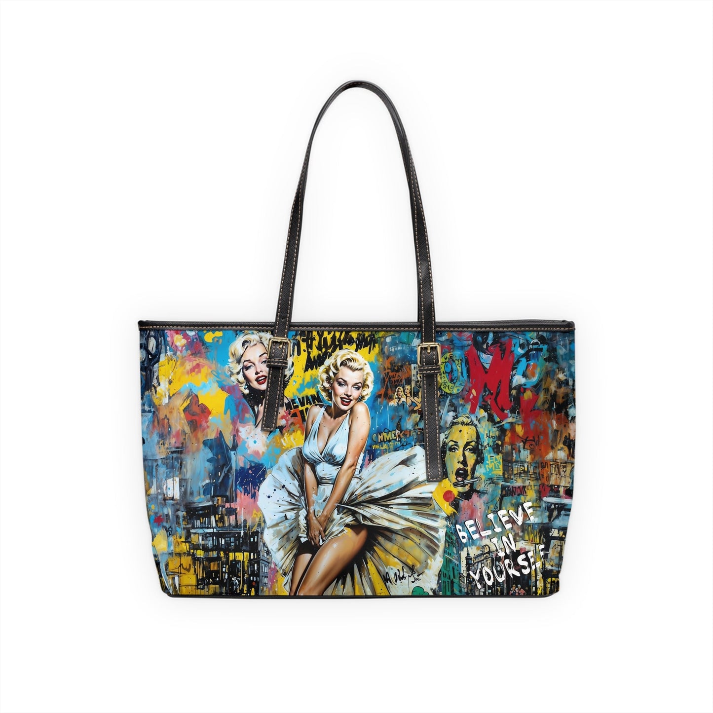 PU Leather Shoulder Bag - Marilyn Monroe - LucyKay store