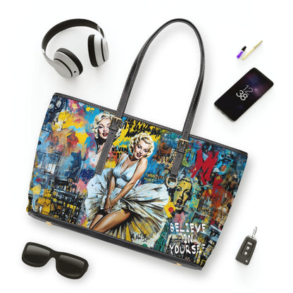 PU Leather Shoulder Bag - Marilyn Monroe - LucyKay store