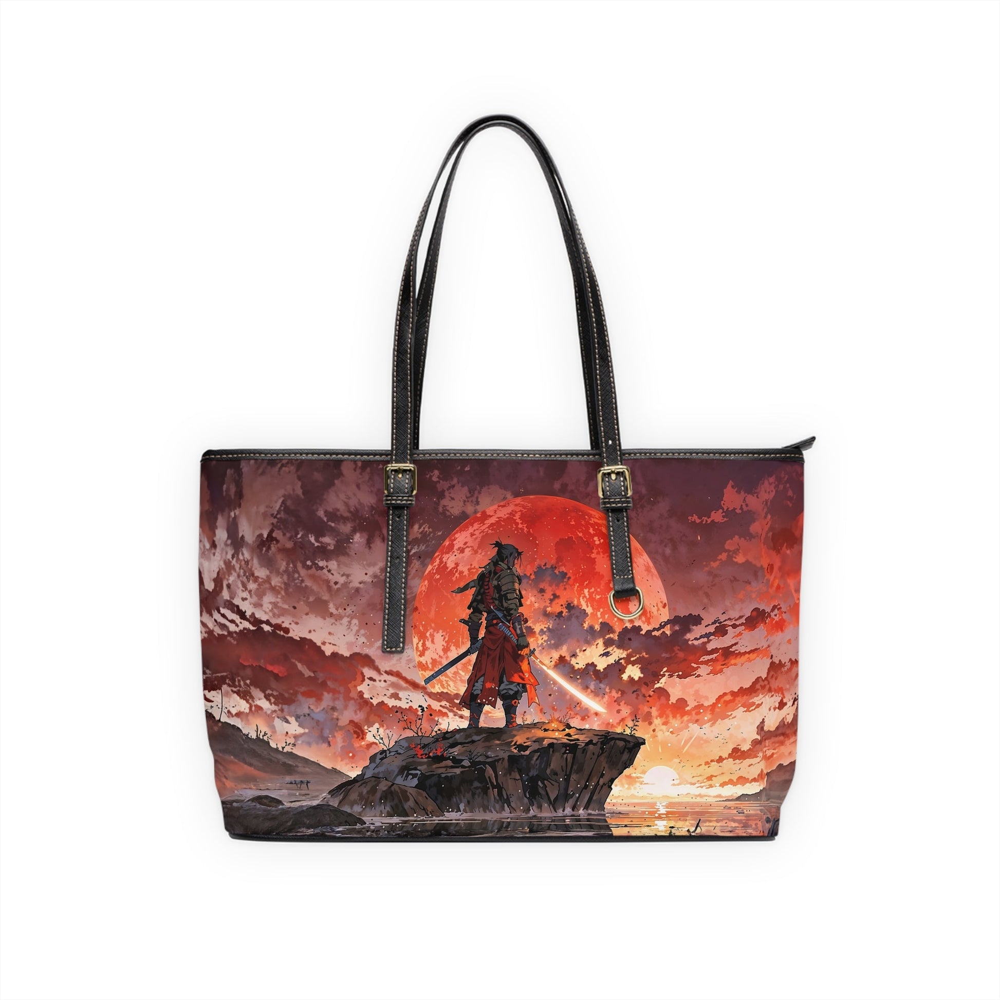 PU Leather Shoulder Bag - Samurai - LucyKay store