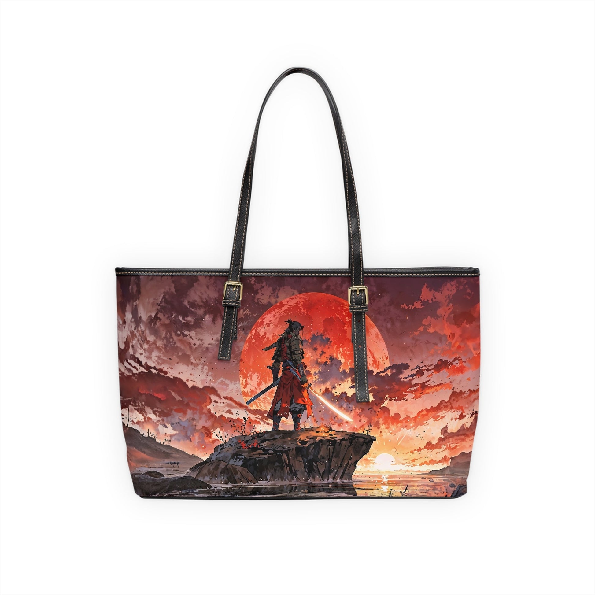 PU Leather Shoulder Bag - Samurai - LucyKay store