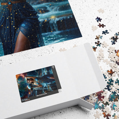 Puzzle - Aquarius Zodiac Artwork - LucyKay store