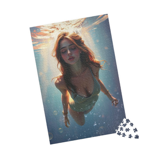 Puzzle Jigsaw - Serene Underwater World - LucyKay store