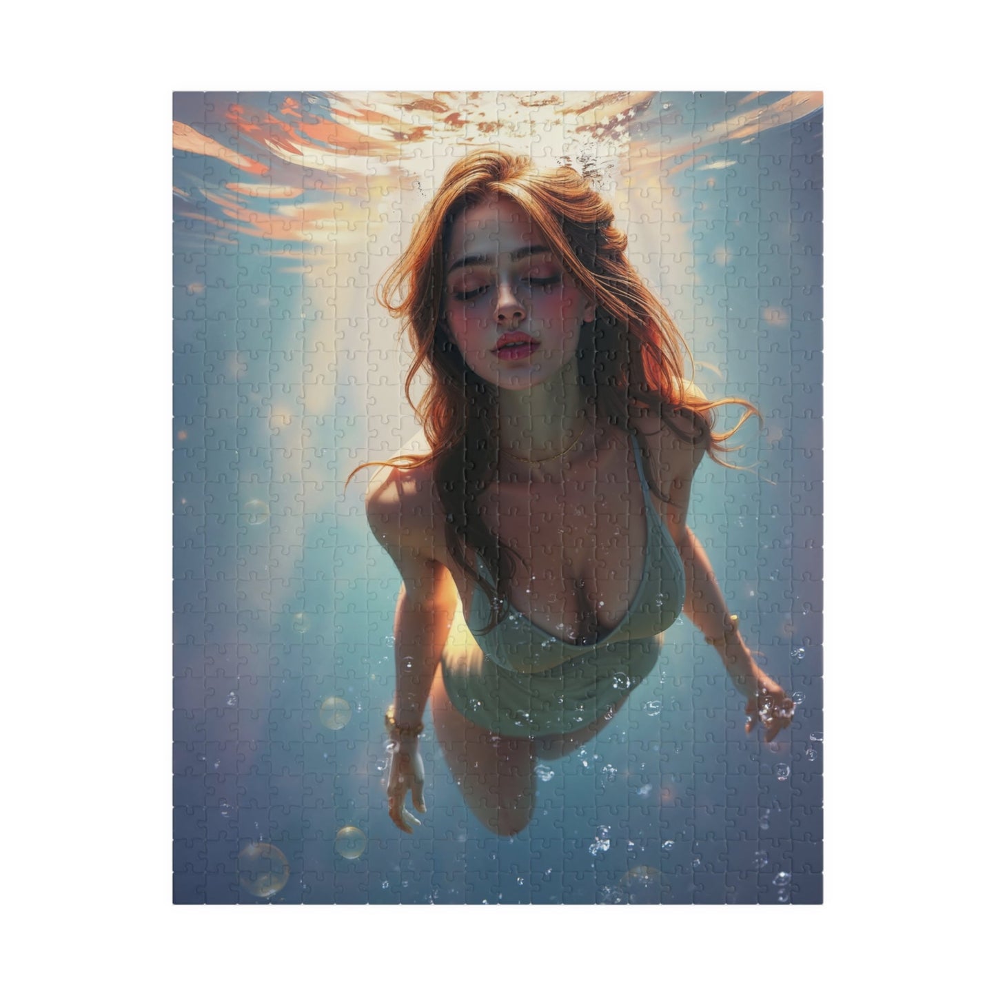 Puzzle Jigsaw - Serene Underwater World - LucyKay store