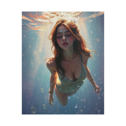 Puzzle Jigsaw - Serene Underwater World - LucyKay store