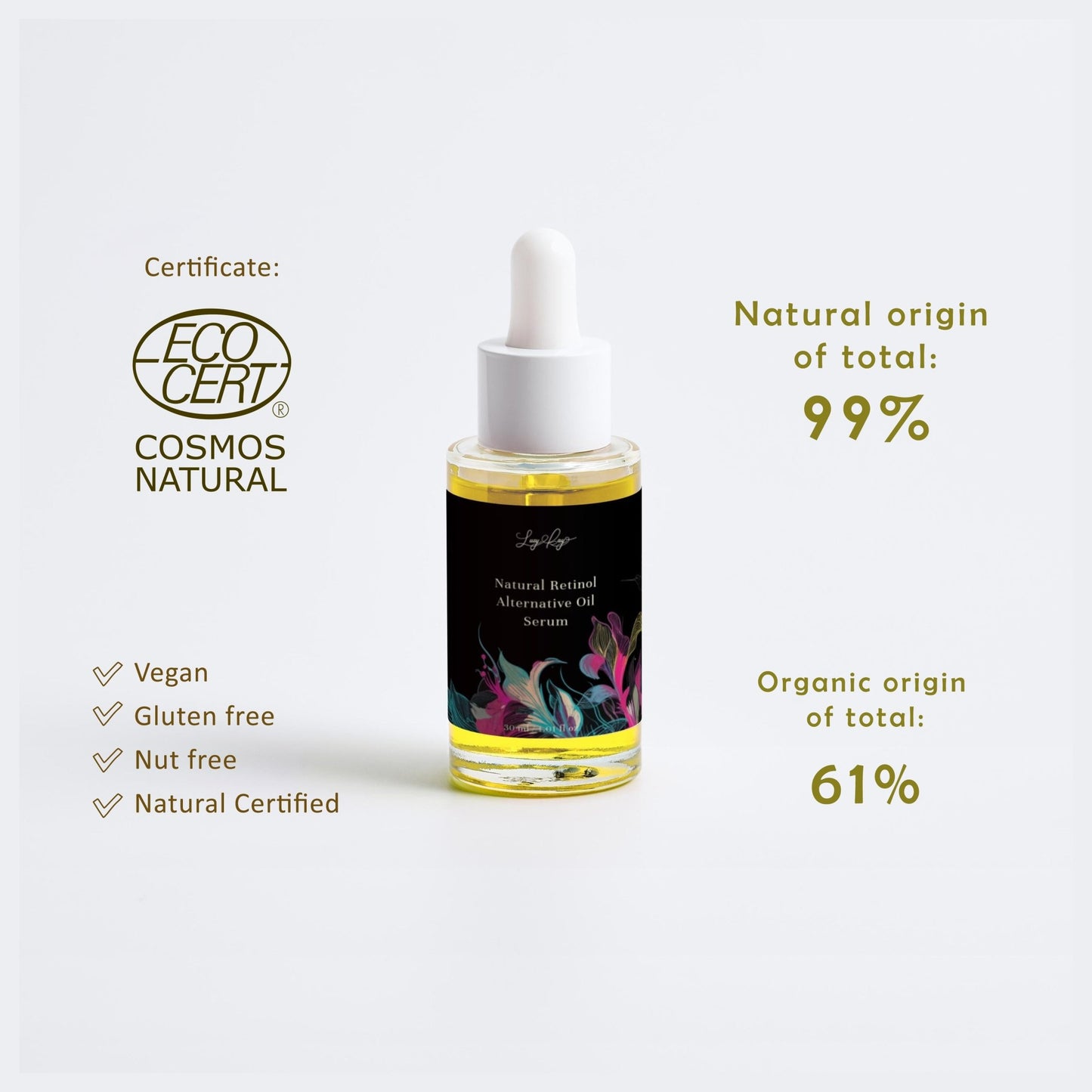 Natural Retinol Alternative Oil Serum - LucyKay store