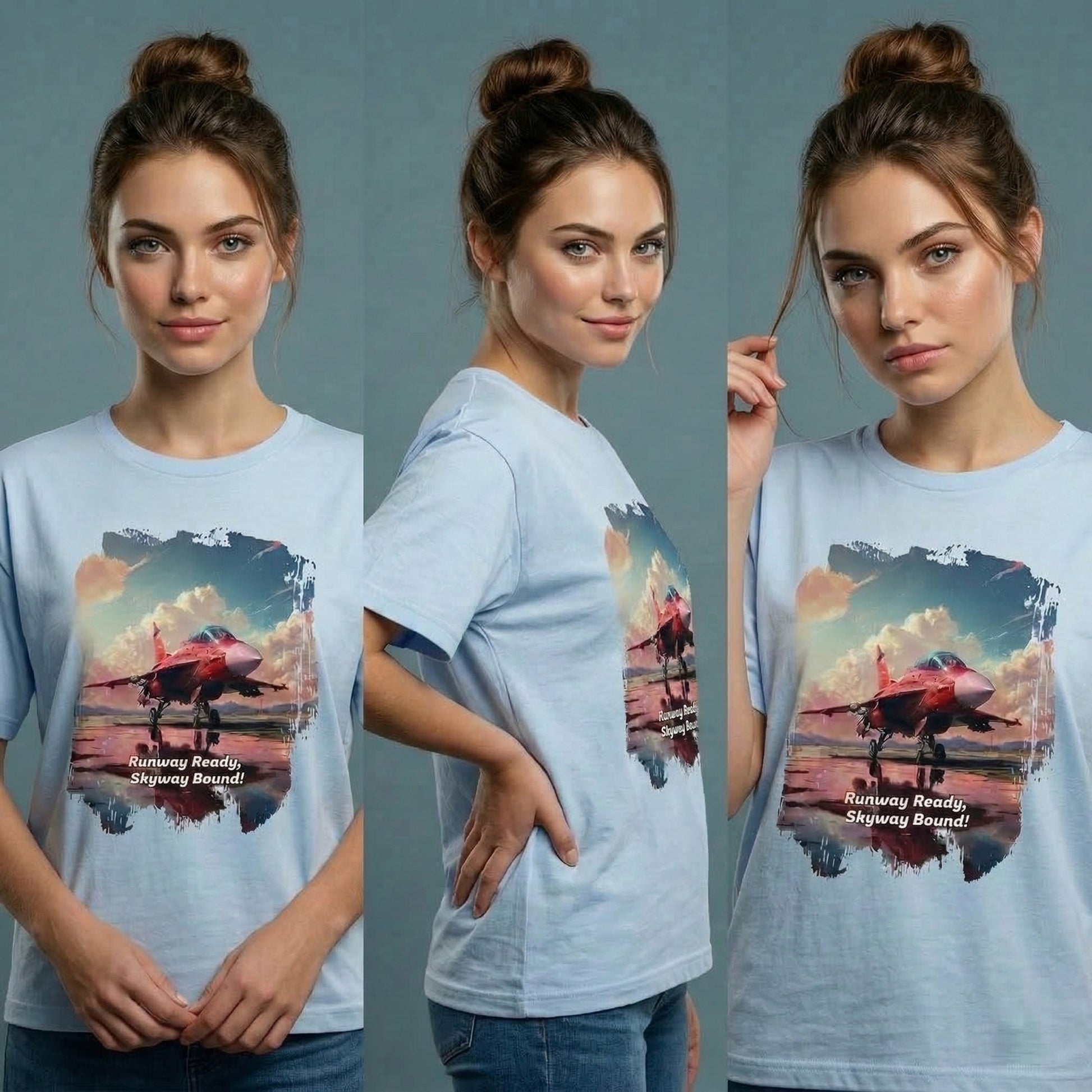 Aviation T-Shirt Unisex - Vintage Plane Graphic Softstyle Tee - LucyKay store