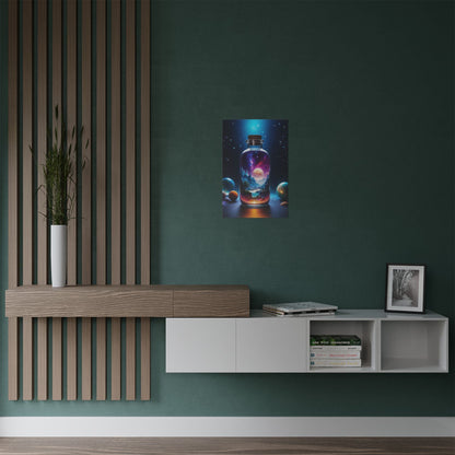 Satin Poster - Cosmic Fantasy Art - LucyKay store