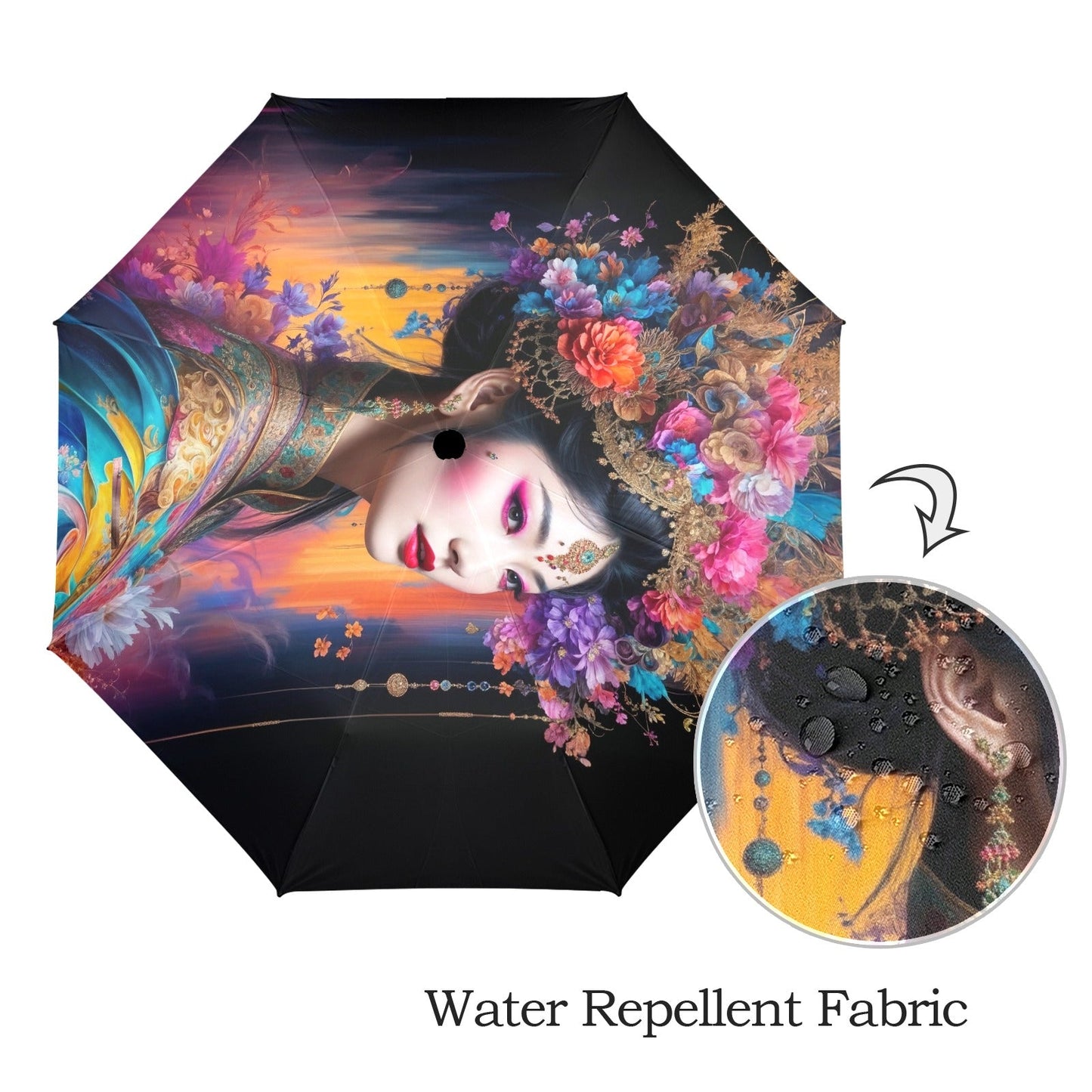 Semi - Automatic Foldable Umbrella - LucyKay store