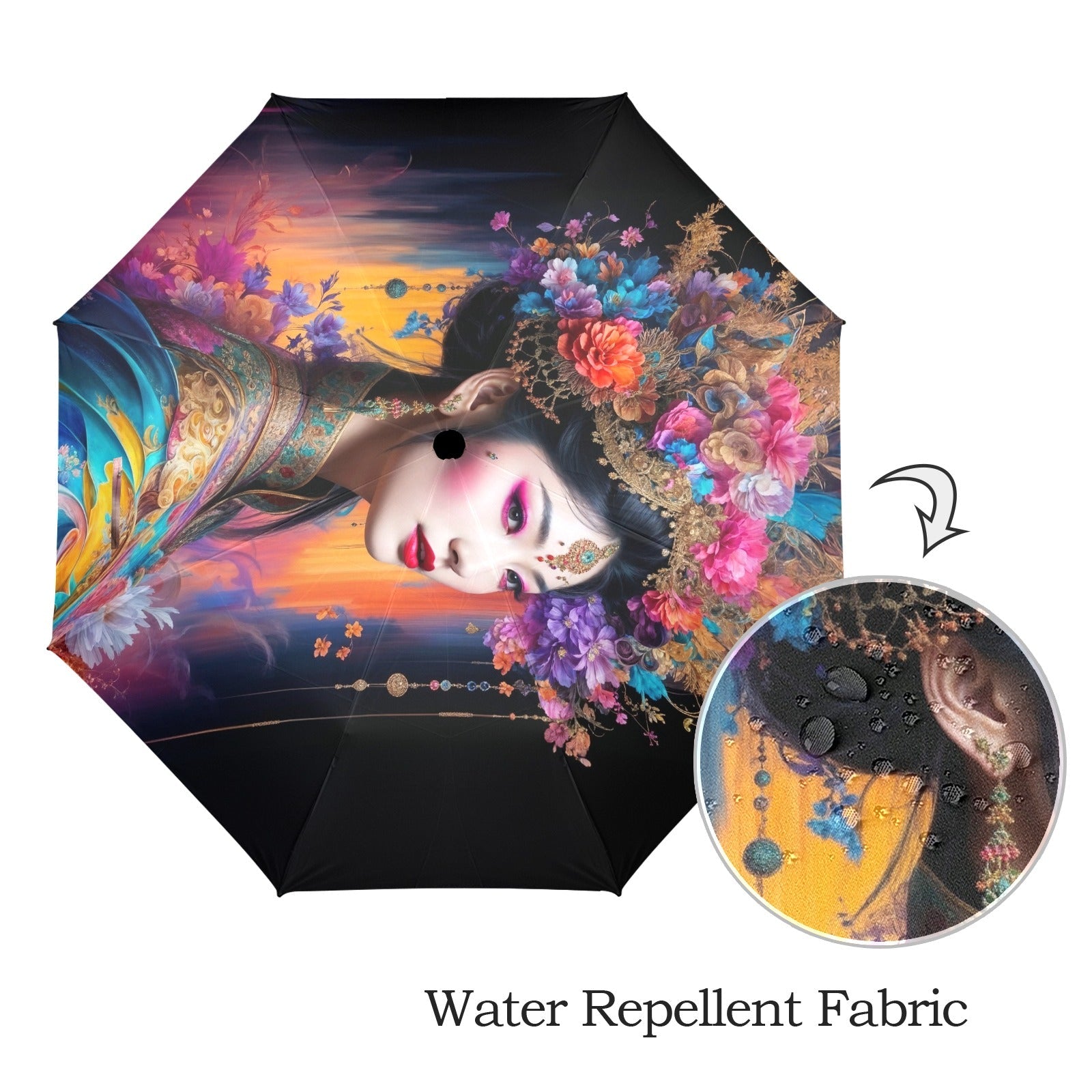 Semi - Automatic Foldable Umbrella - LucyKay store