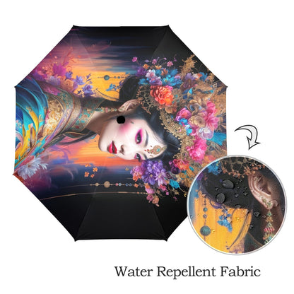 Semi - Automatic Foldable Umbrella - LucyKay store