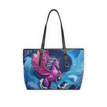 Shoulder Bag - Dreamy Pink Unicorn Illustration - LucyKay store