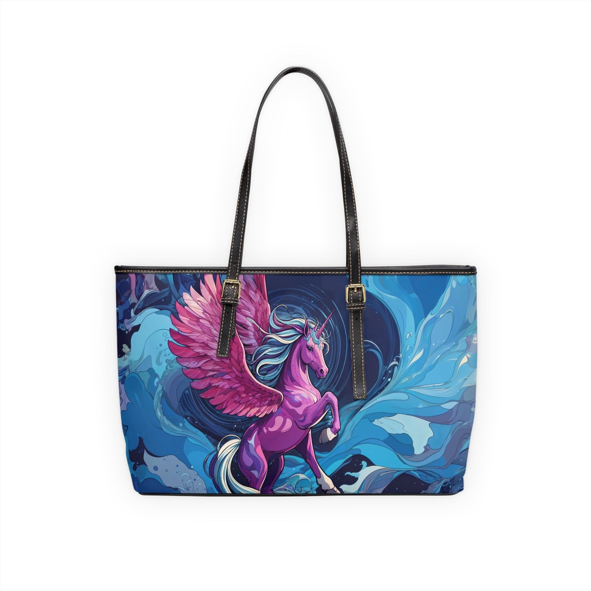 Shoulder Bag - Dreamy Pink Unicorn Illustration - LucyKay store