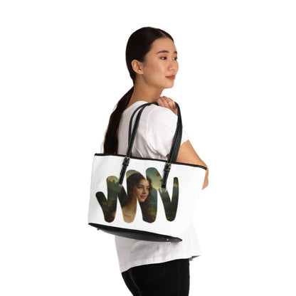 Shoulder Bag - Renaissance Style Painting of Mysterious Woman - LucyKay store