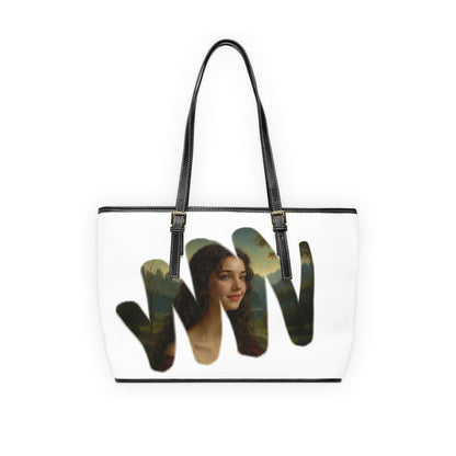 Shoulder Bag - Renaissance Style Painting of Mysterious Woman - LucyKay store