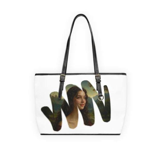 Shoulder Bag - Renaissance Style Painting of Mysterious Woman - LucyKay store