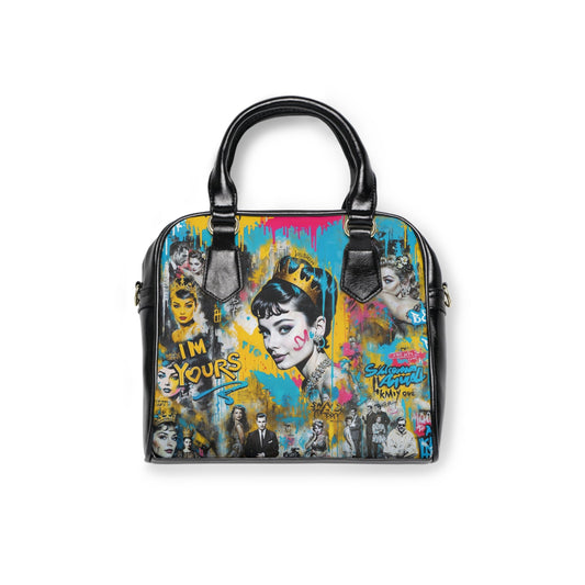 Shoulder Handbag - Audrey Hepburn - LucyKay store
