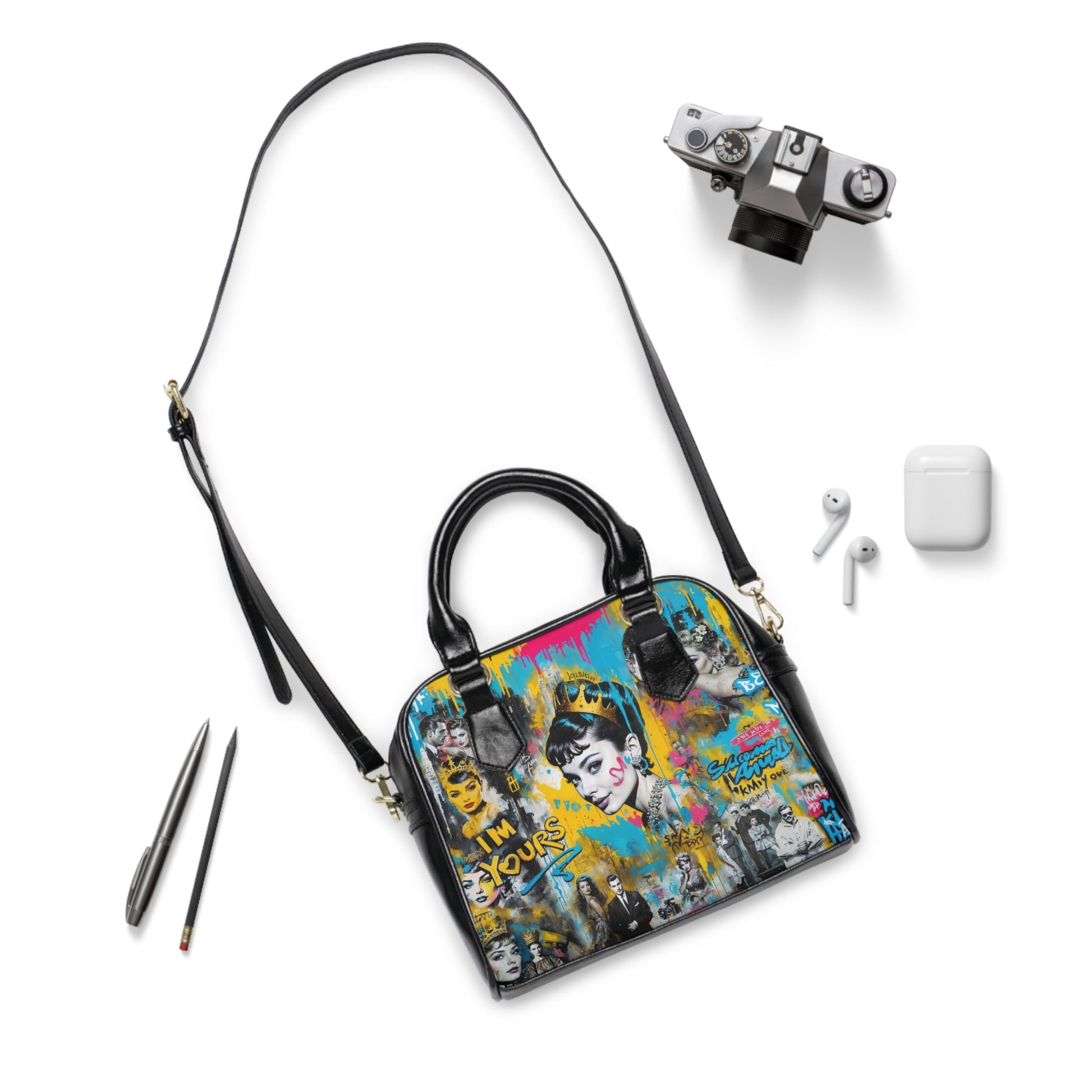 Shoulder Handbag - Audrey Hepburn - LucyKay store