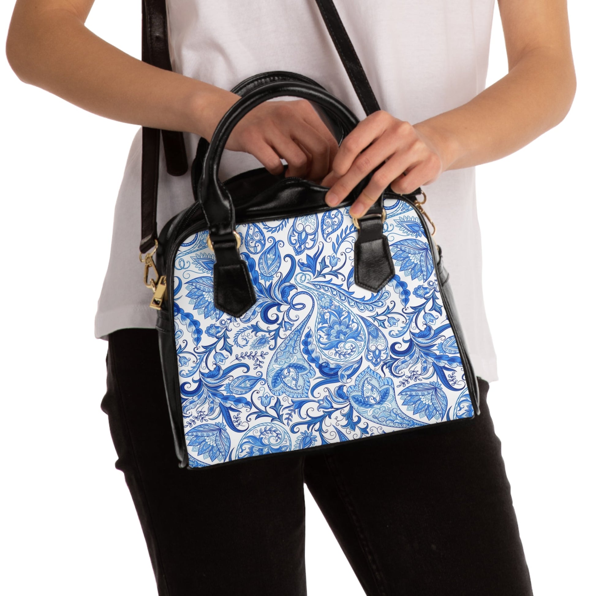 Shoulder Handbag - Blueprint - LucyKay store