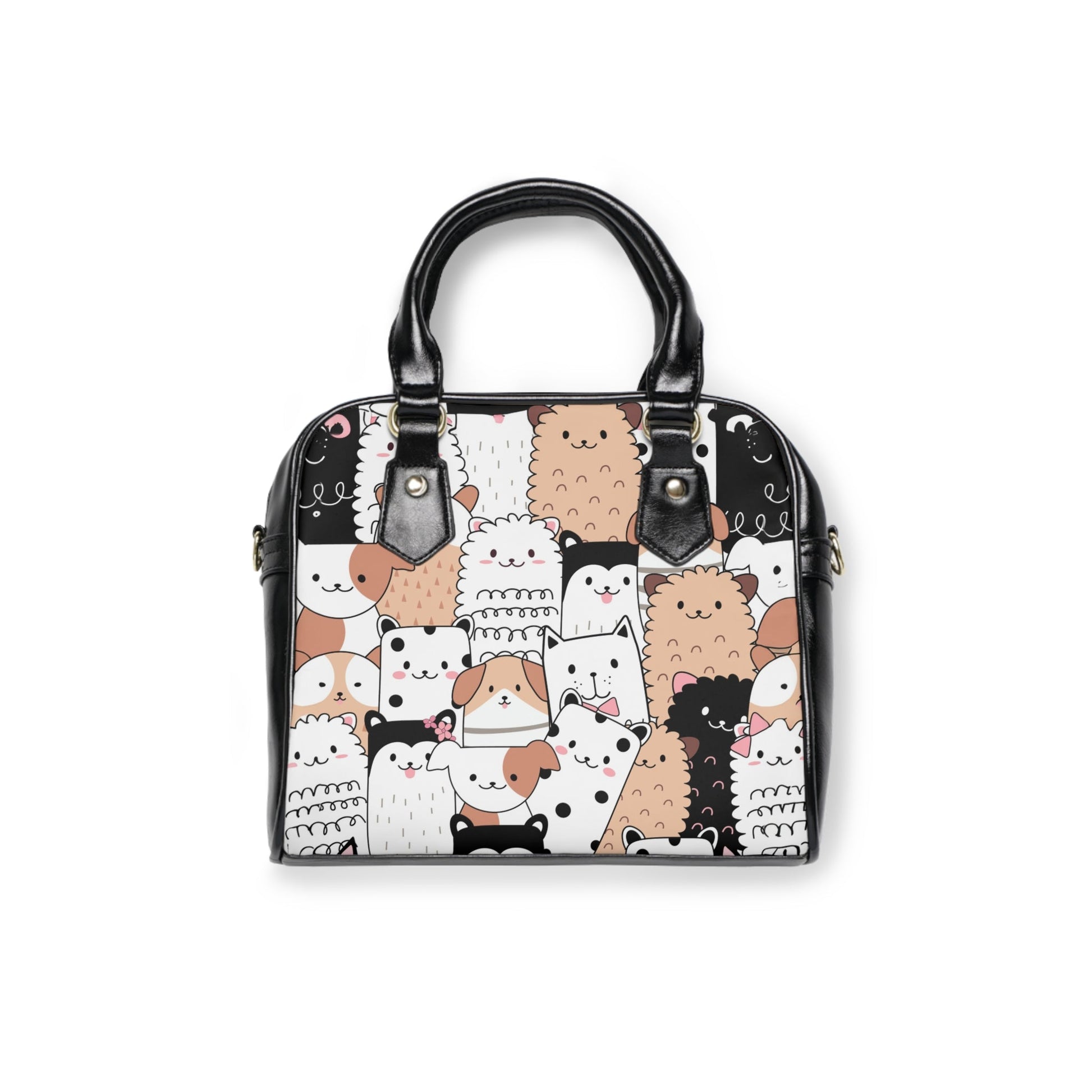 Shoulder Handbag - Cats and Dogs - LucyKay store